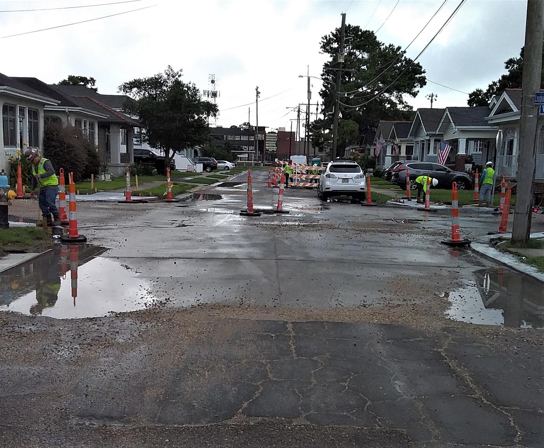 ROADWAY RESTORATION CONTINUES IN NAVARRE GROUP A