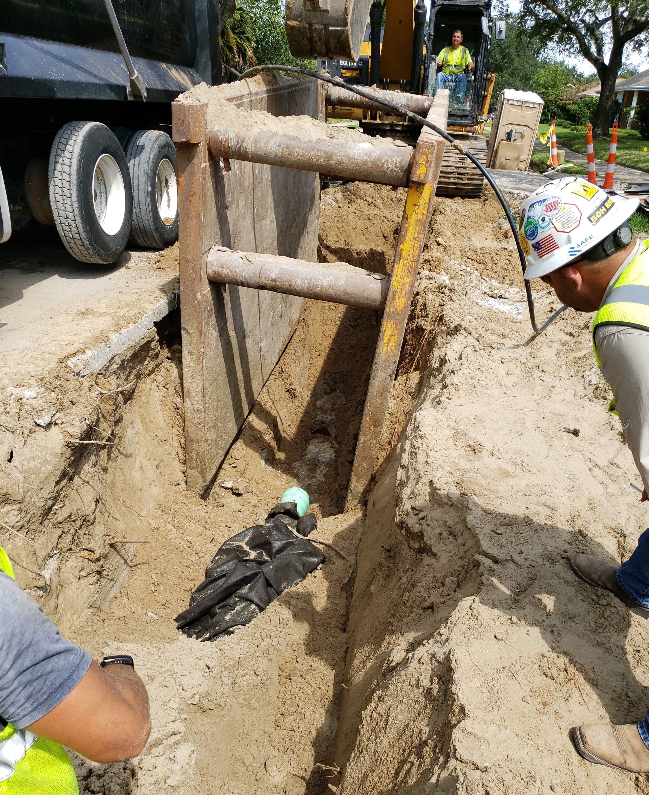 WATER LINE TIE-INS EXPECTED TO BEGIN IN SEPTEMBER ON LAKE TERRACE AND OAKS GROUP D PROJECT