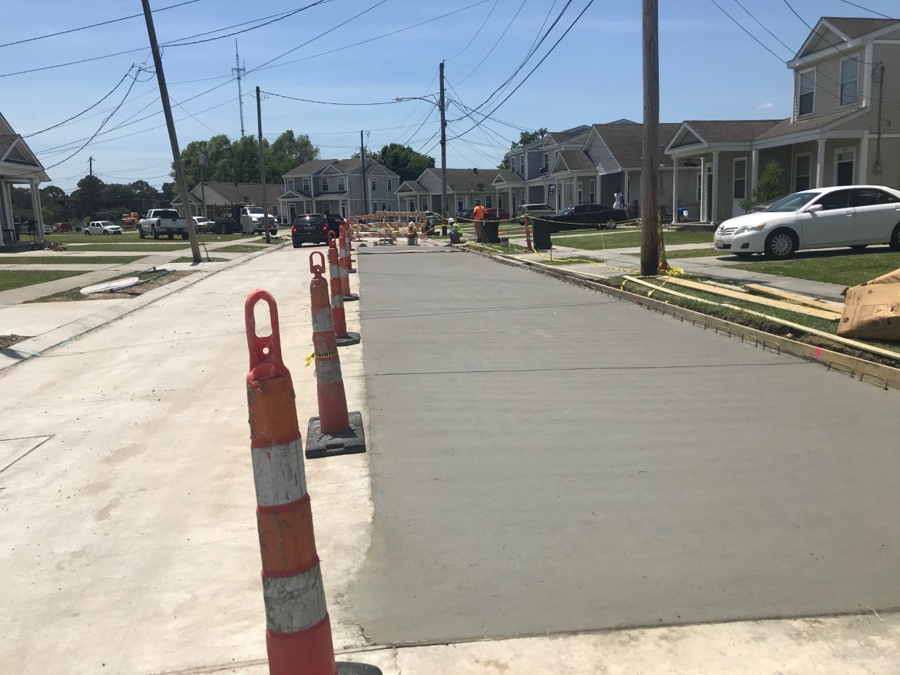 WEST BANK GROUP B CONSTRUCTION CONTINUES TO PROGRESS