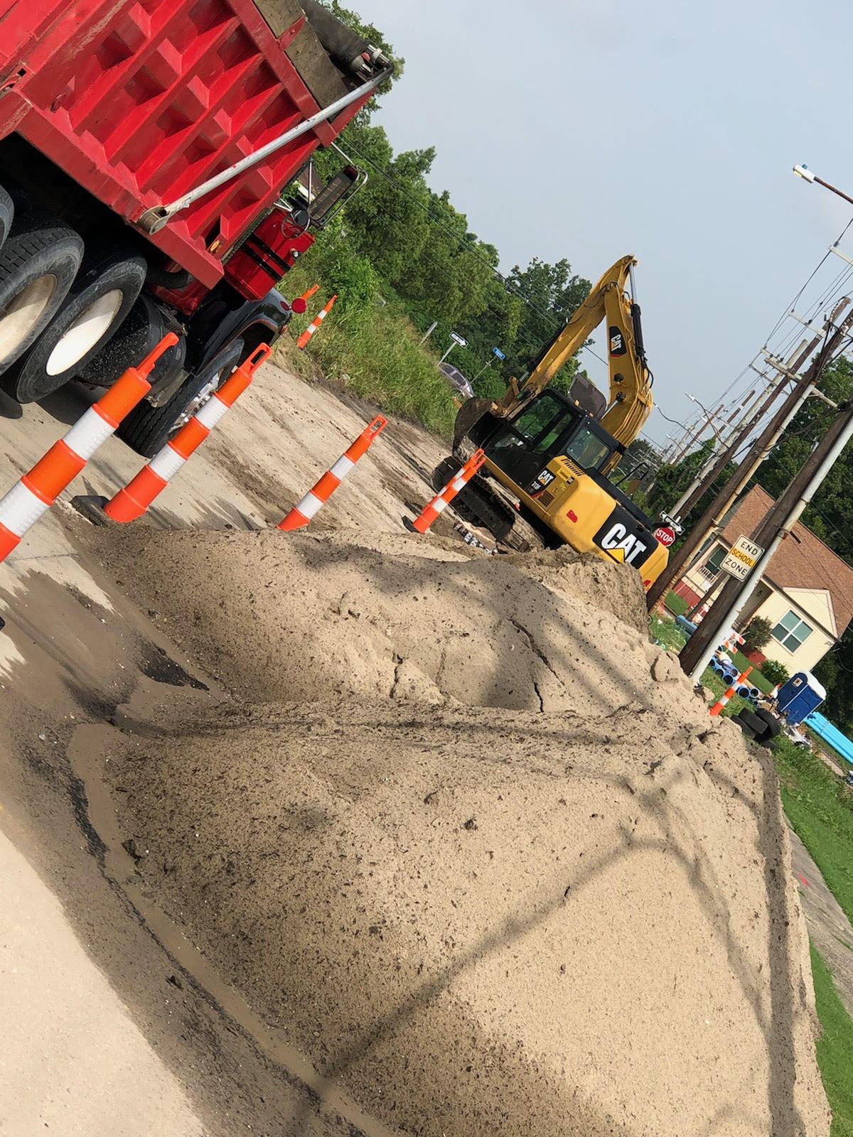 WATER LINE WORK CONTINUES ON THE LOWER NINTH WARD NORTHEAST GROUP B PROJECT