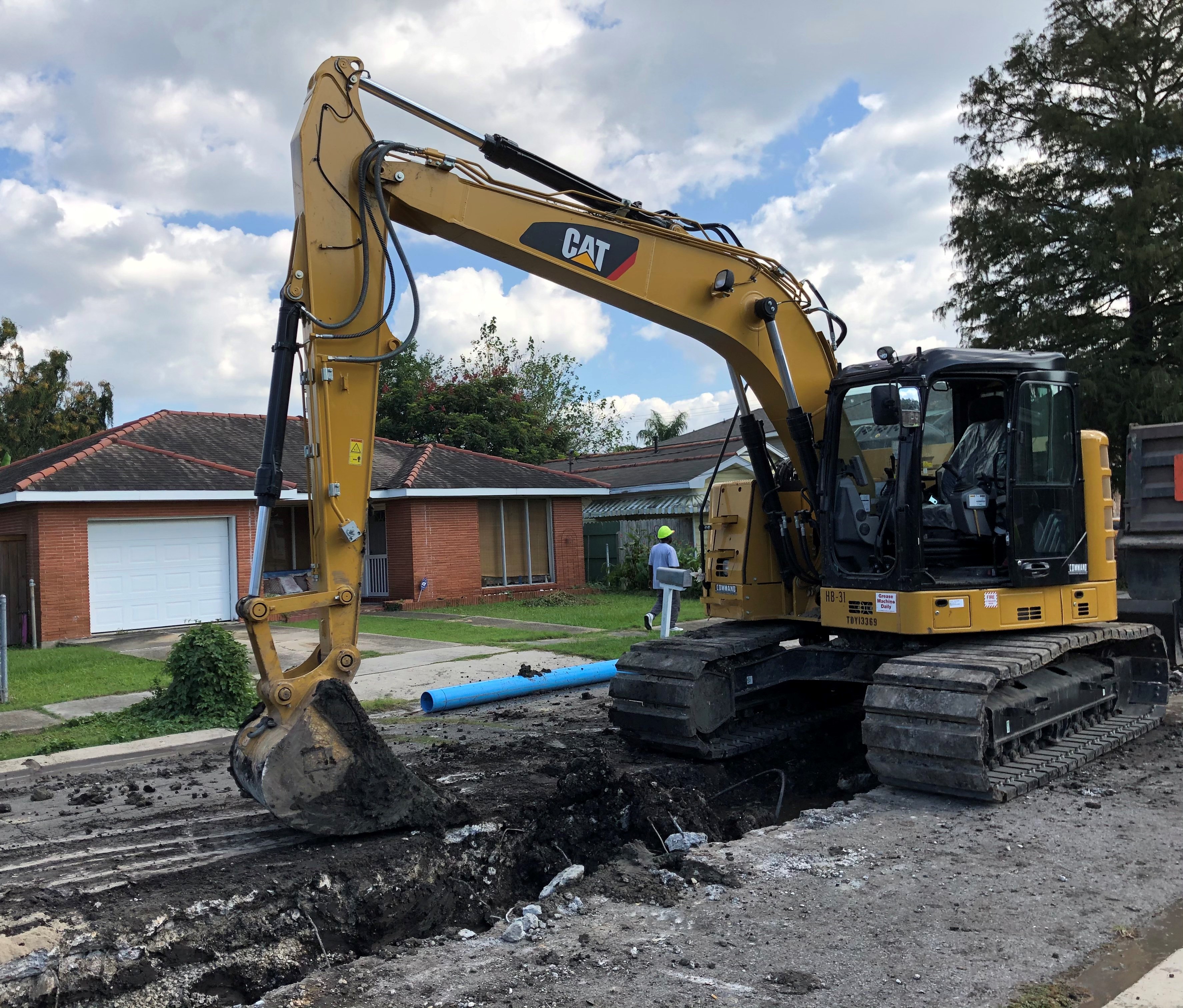 UTILITY INSTALLATIONS AND RELOCATIONS CONTINUE IN MILNEBURG GROUP A PROJECT