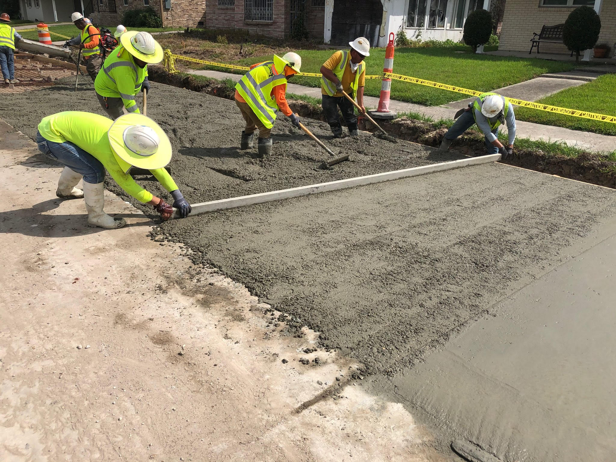 WATER LINE OPERATIONS AND PAVING OPERATIONS 80 PERCENT COMPLETE ON READ EAST GROUP B PROJECT