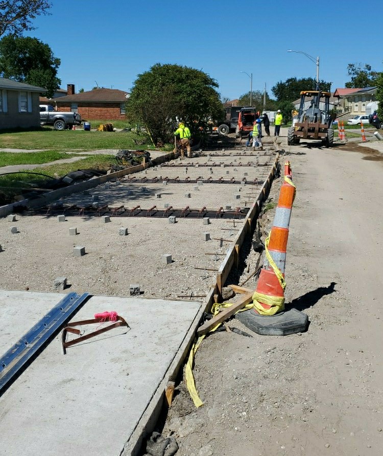 ROADWAY RESTORATION, WATER LINE REPAIRS UNDERWAY IN VILLAGE DE L’EST GROUP B