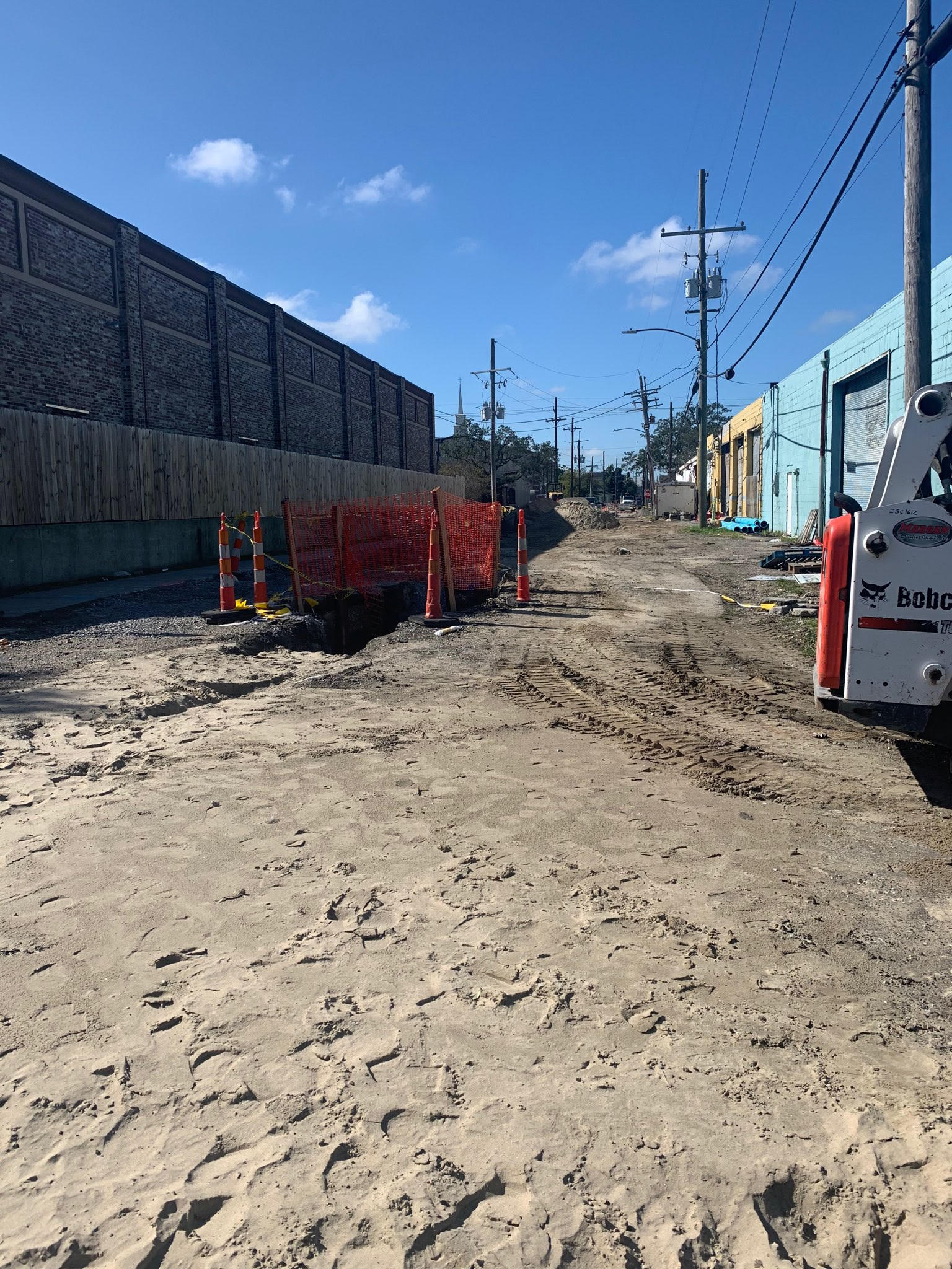 CREWS WORK WEEKENDS TO REMAIN ON SCHEDULE ON THE CENTRAL CITY GROUP A PROJECT