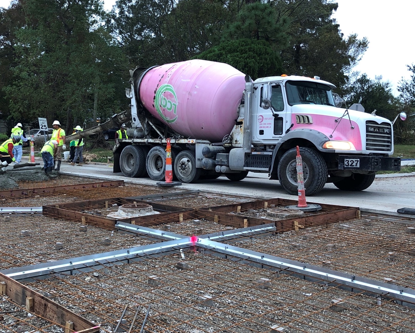 SEWER LINE REPAIRS AND PAVEMENT RESTORATION CONTINUE IN PINES VILLAGE GROUP B PROJECT