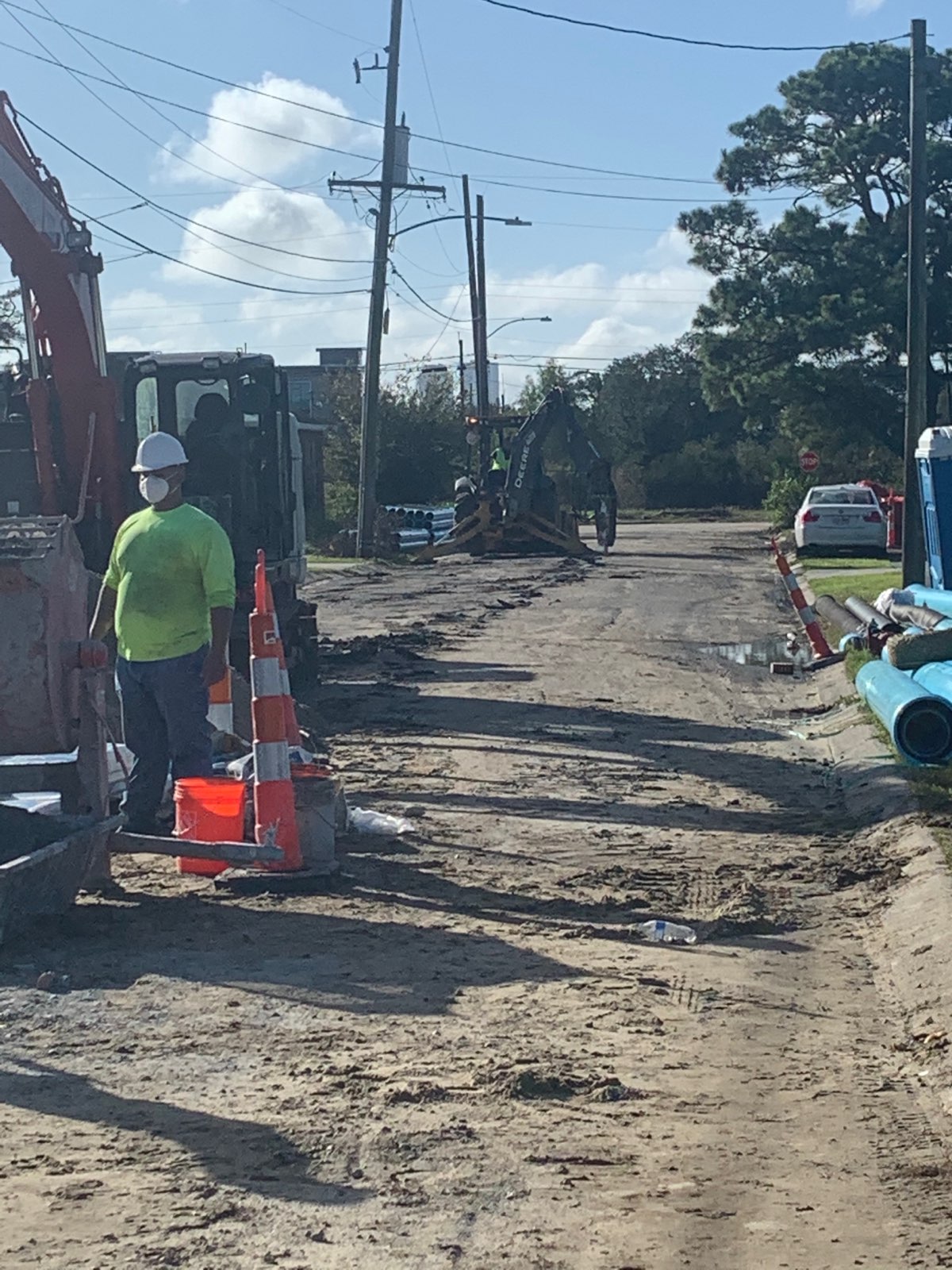 WATER LINE SYSTEM REPLACEMENT OPERATIONS CONTINUE ON ST. BERNARD GROUP A PROJECT