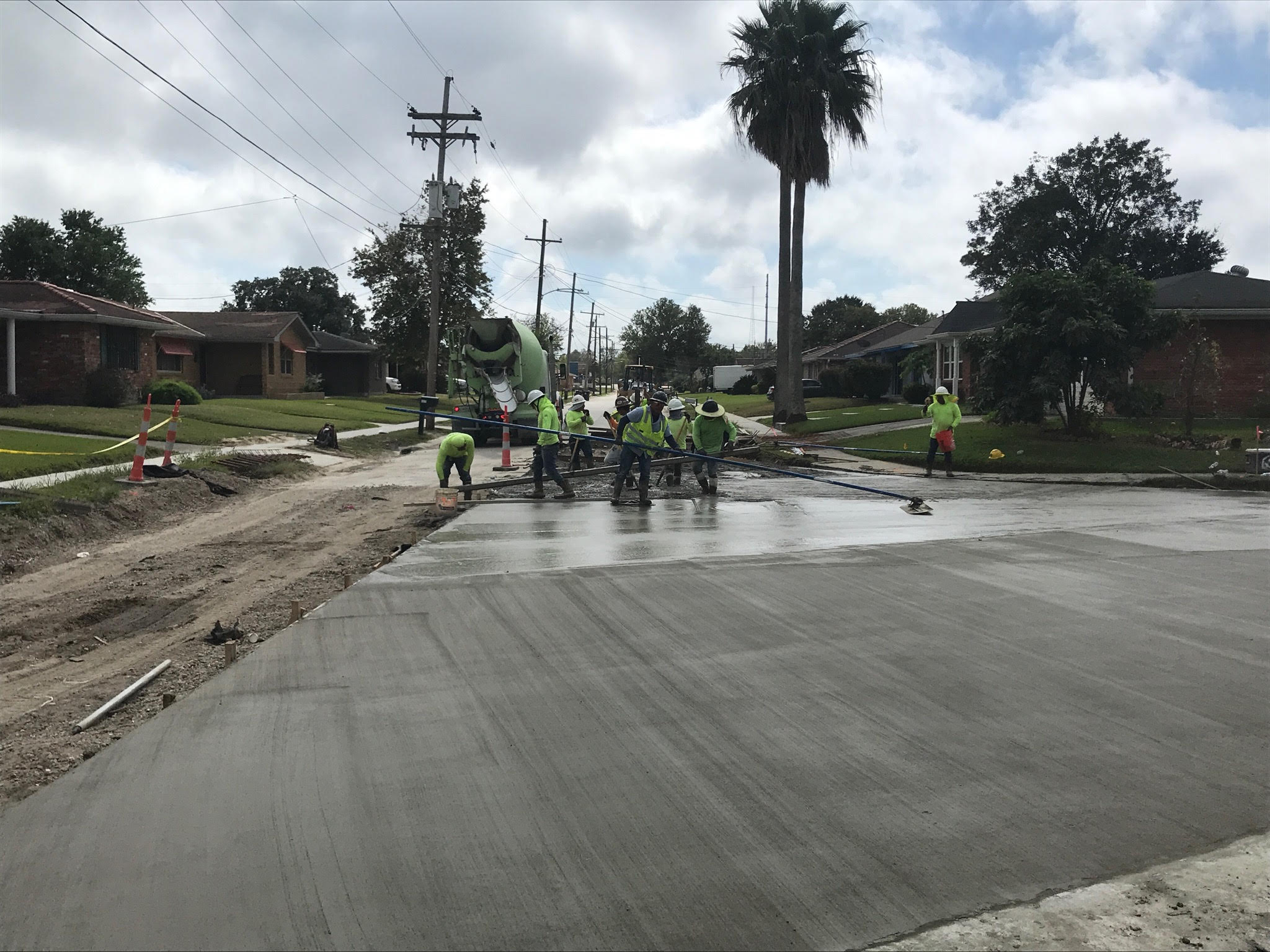 READ EAST GROUP B PROJECT PREPARES FOR FINAL INSPECTION