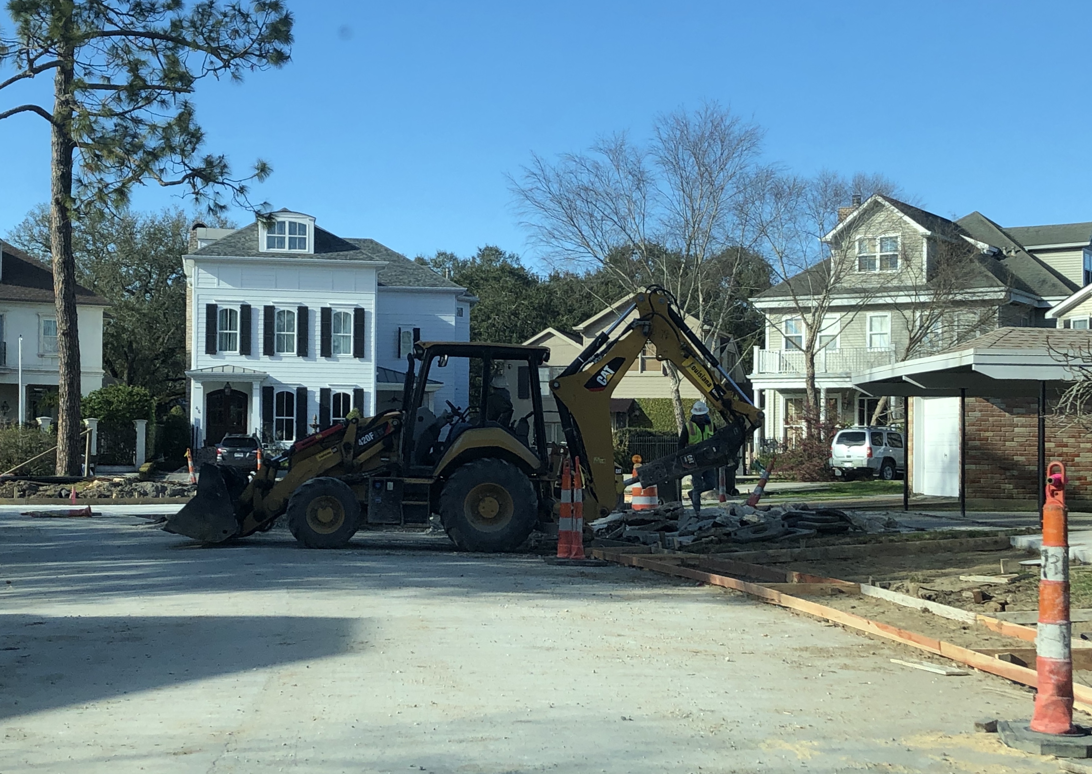 WATERLINE REPAIR AND ROAD CONSTRUCTION AT LAKE VISTA GROUP A