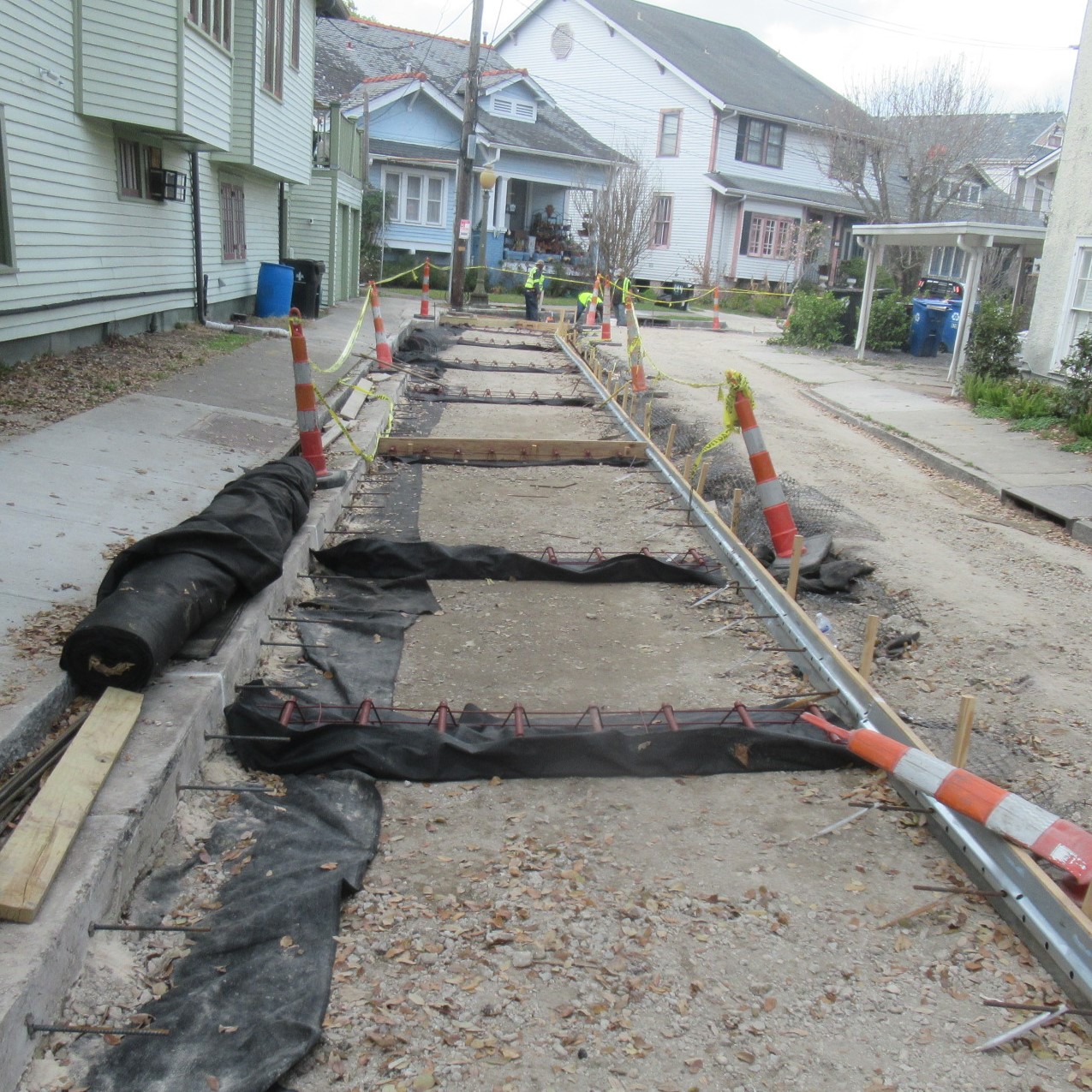 CITY PARK GROUP A STARTS ROADWAY CONSTRUCTION OPERATIONS