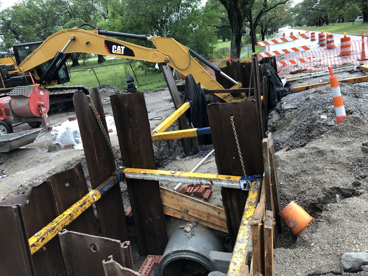 FILMORE SOUTH GROUP B UNDERTAKES DRAINAGE REBUILD