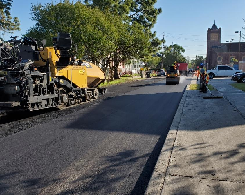 PAVEMENT RESTORATION, SEWER LINE REPAIRS CONTINUE IN HOLLYGROVE, LEONIDAS GROUP A