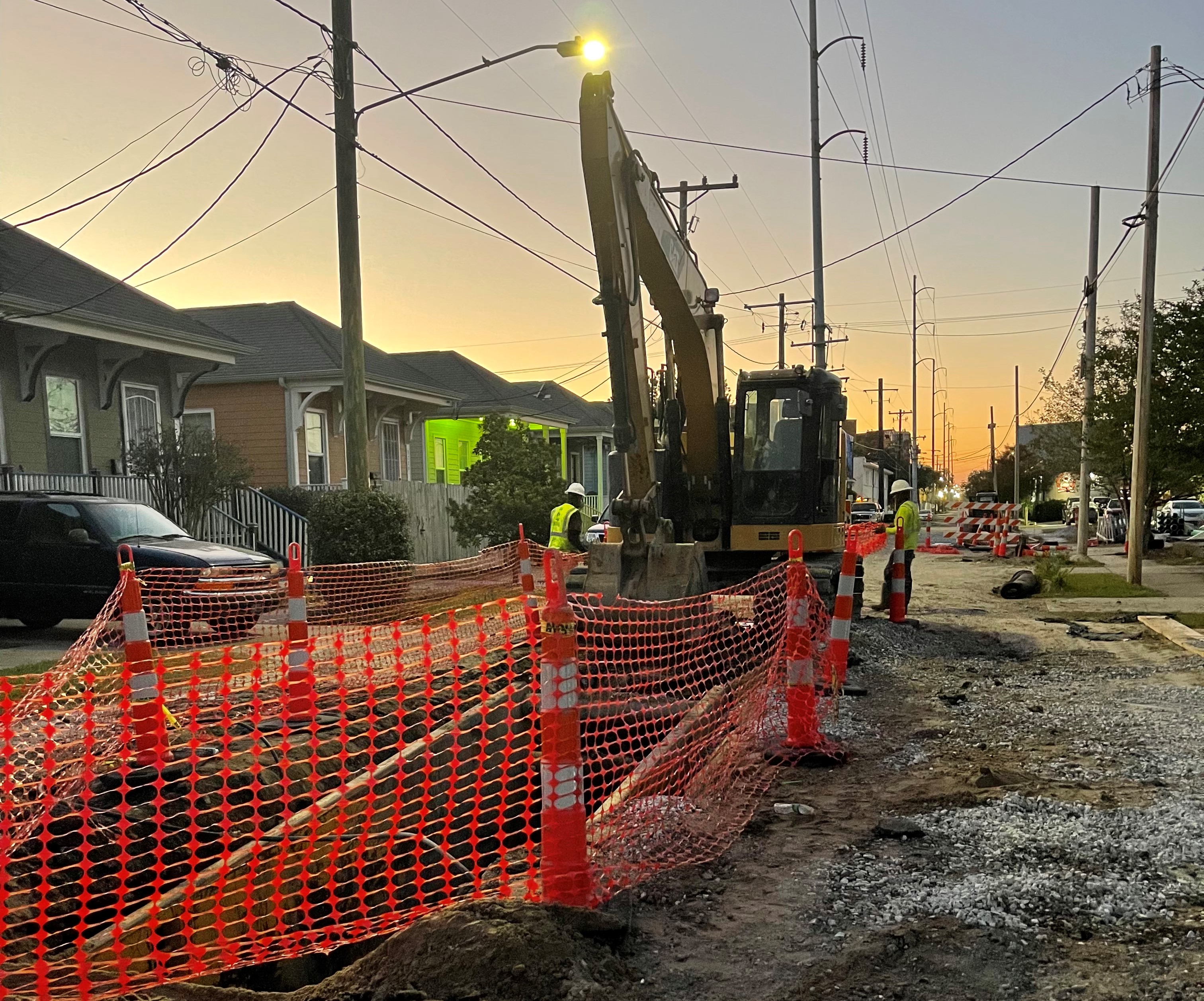 MID-CITY GROUP B PROJECT CONTINUES TO PROGRESS