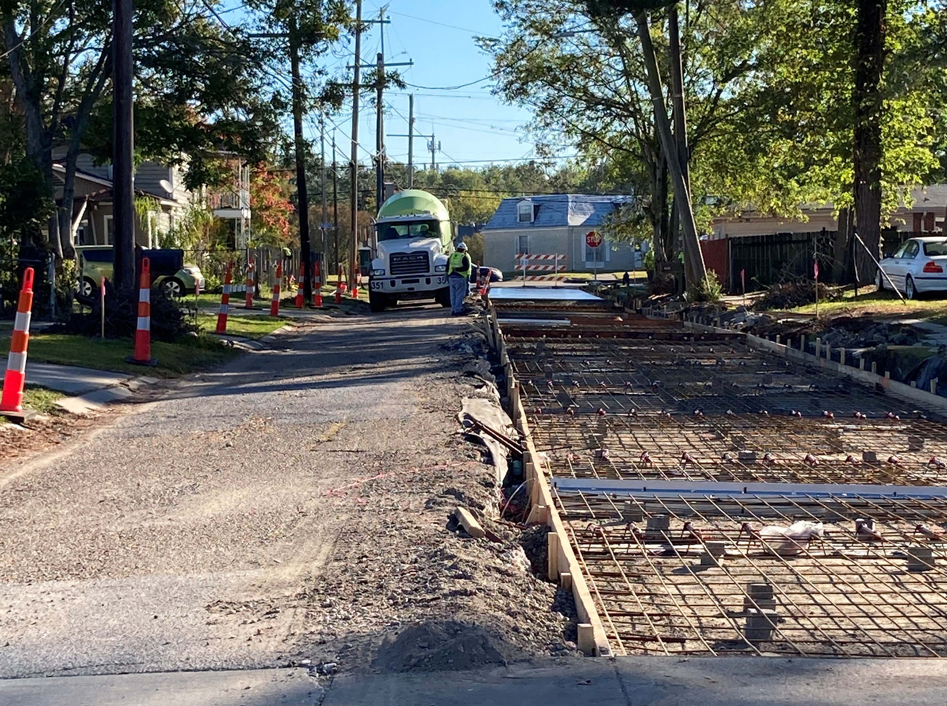 WATERLINE WORK CONTINUES ON THE ST. BERNARD GROUP A PROJECT