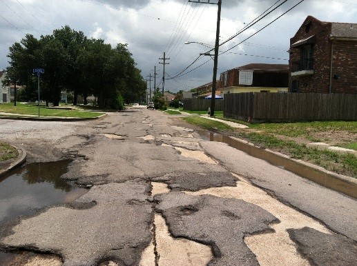 Reconstruction of Fleur de Lis Drive is now underway