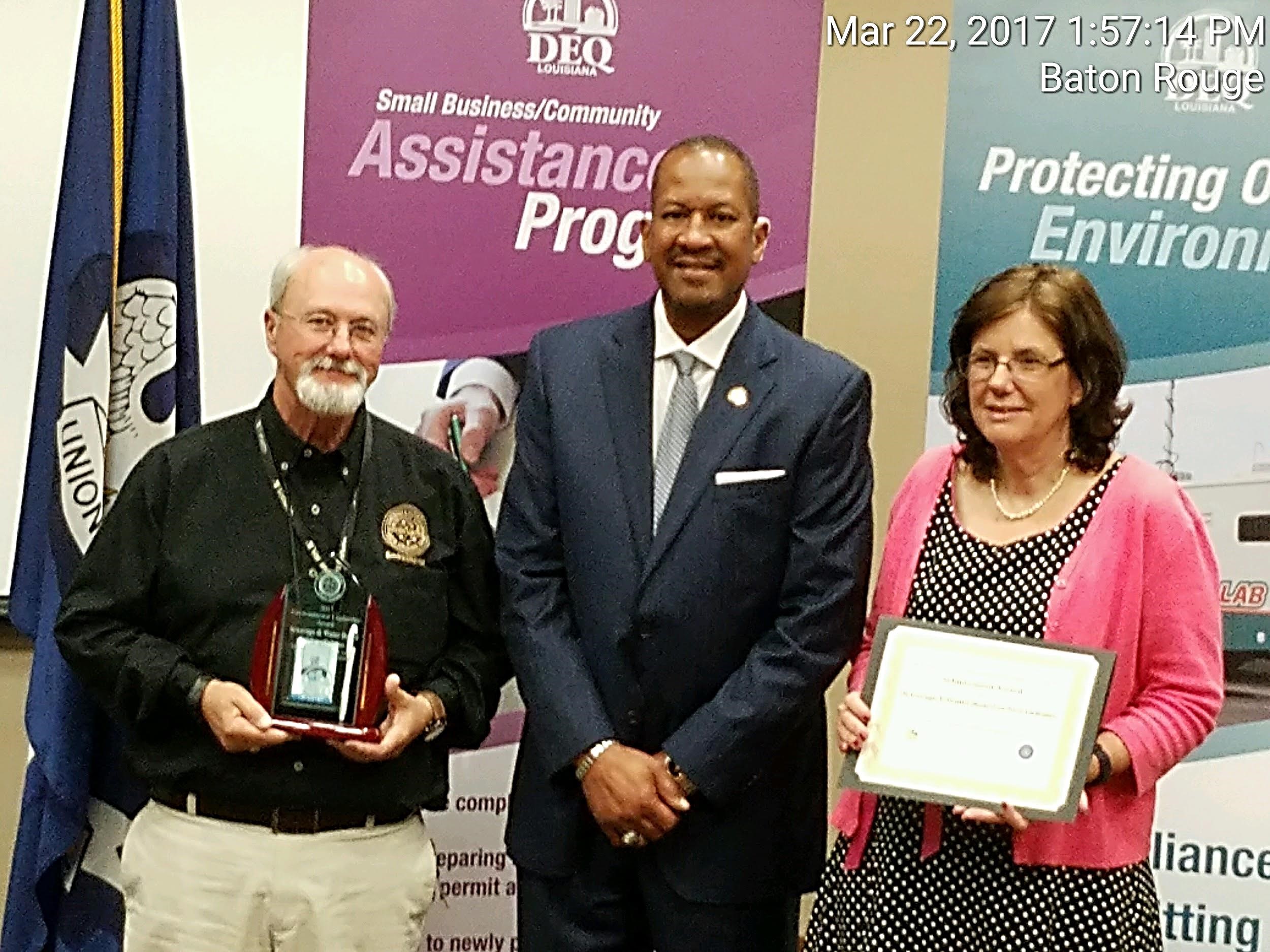 Sewerage and Water Board Wins Two Awards in March 2017