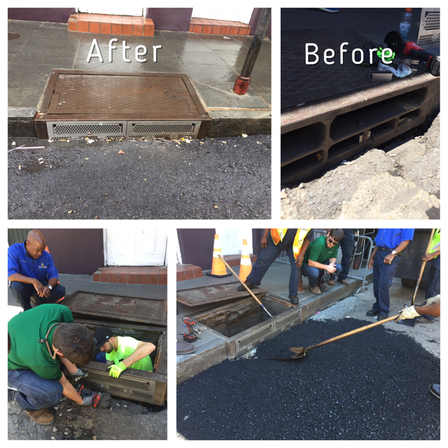 City pilots catch basin screens and filters to improve drainage