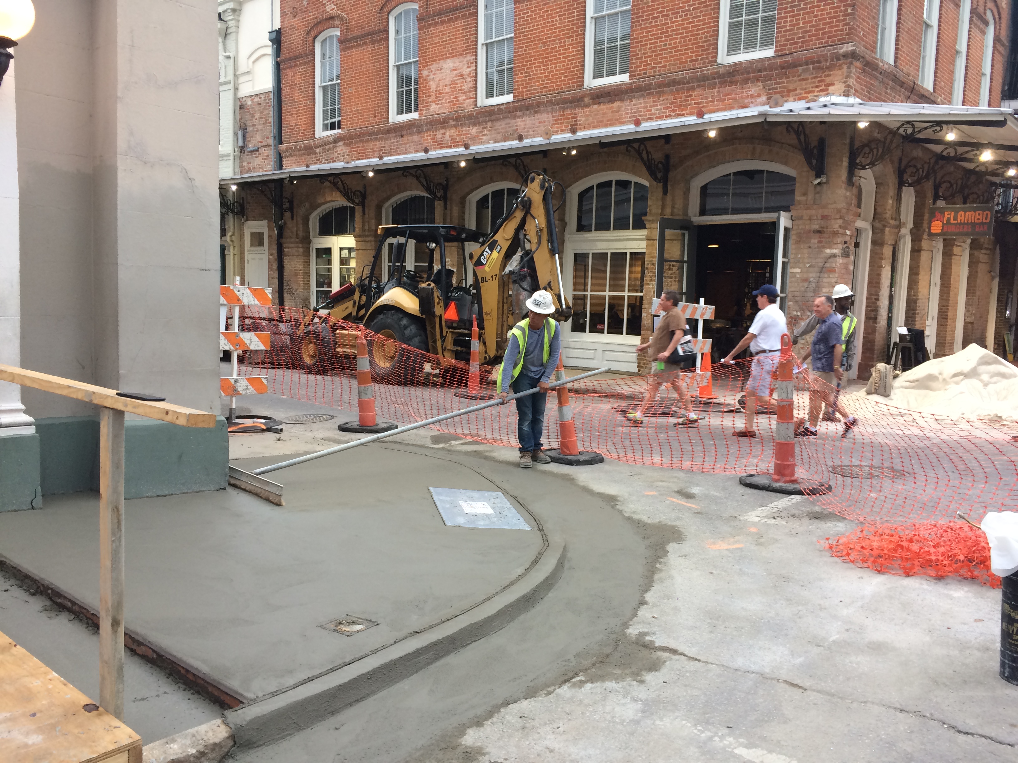 French Quarter Sidewalk Improvement Program continues on Decatur St.