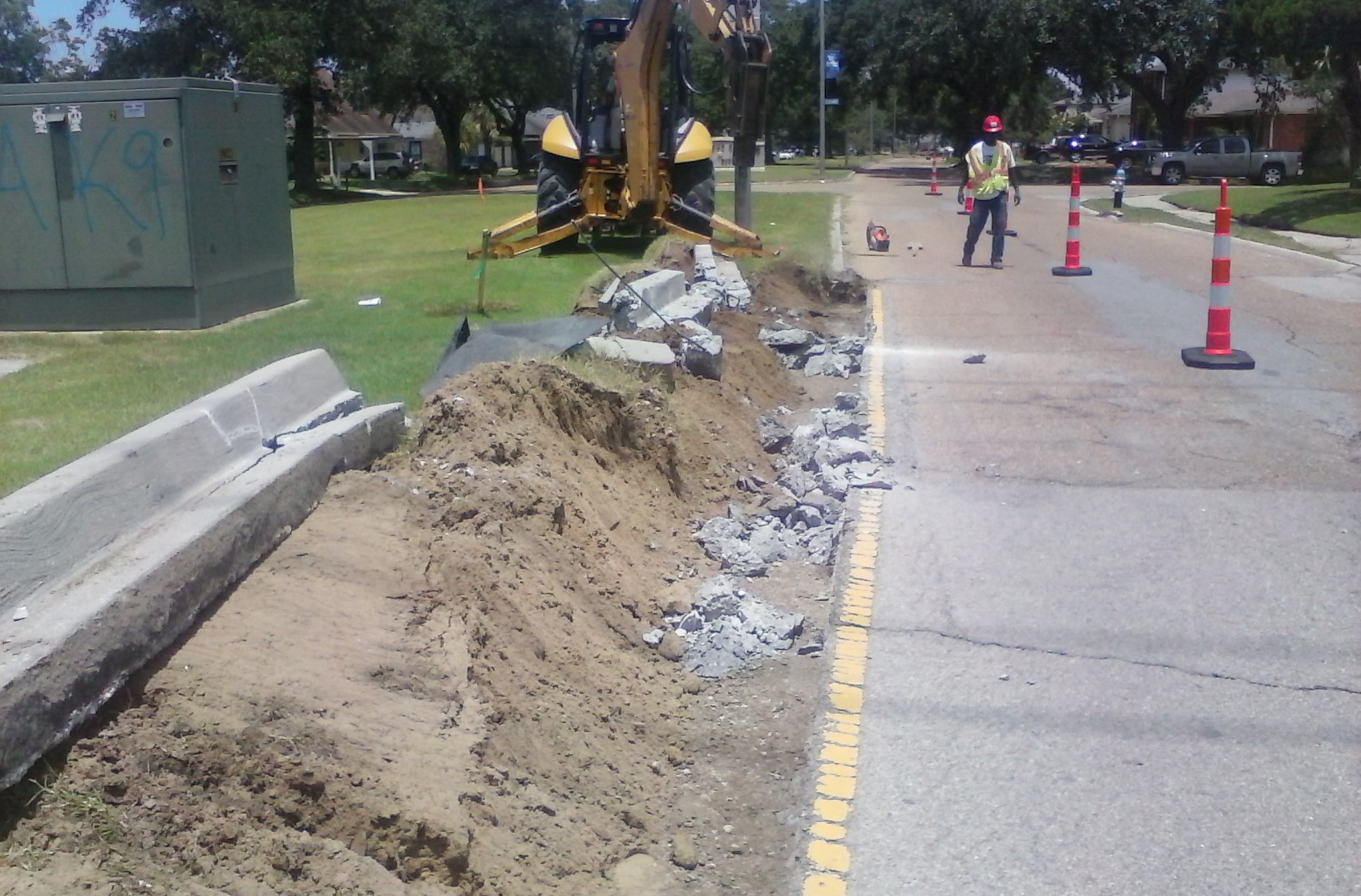 Michoud Blvd. reconstruction project underway