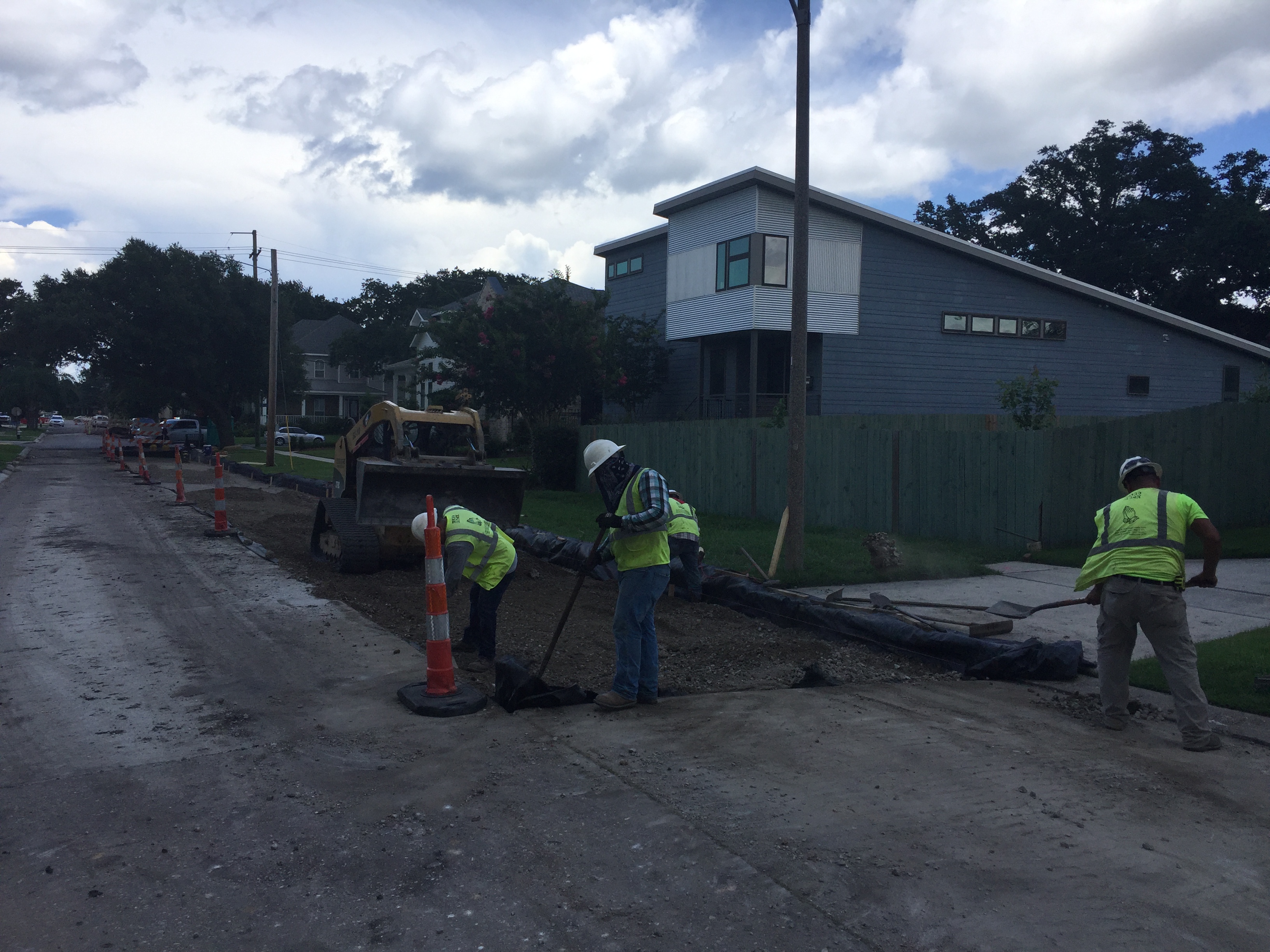 Crews making significant progress as project resumes in Lakeview