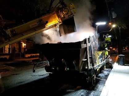 ST. CHARLES AVENUE REPAVING PROJECT REMAINS ON SCHEDULE DESPITE WEATHER-RELATED DELAYS