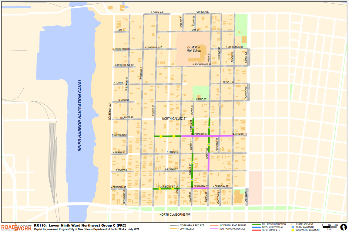 Map of LNW Northwest Group C